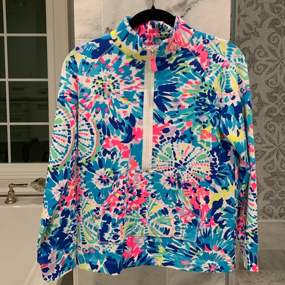 Lilly Pulitzer Kids Half Zip Pullover 
